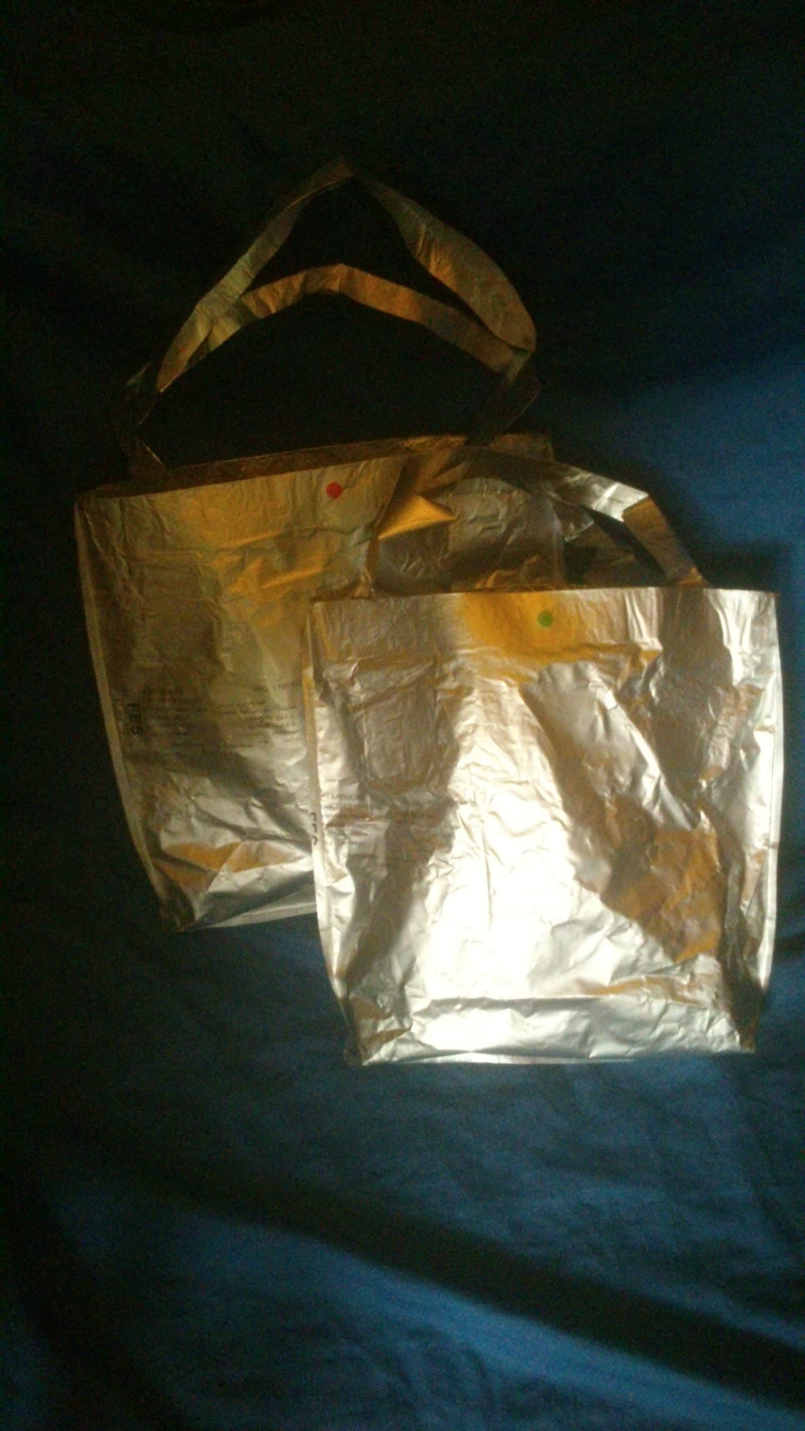 Tasche aus Kaffeetüten – bügeln statt nähen