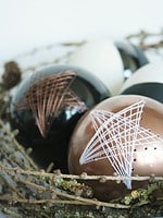 Weihnachtskugel mit DIY Sternen-Kit