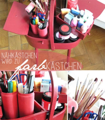 [diy] vom Nähkästchen zum Farbkästchen