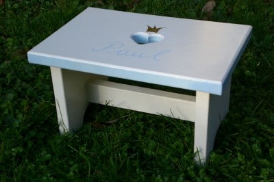 Hocker mit Herz Hocker mit Herz
