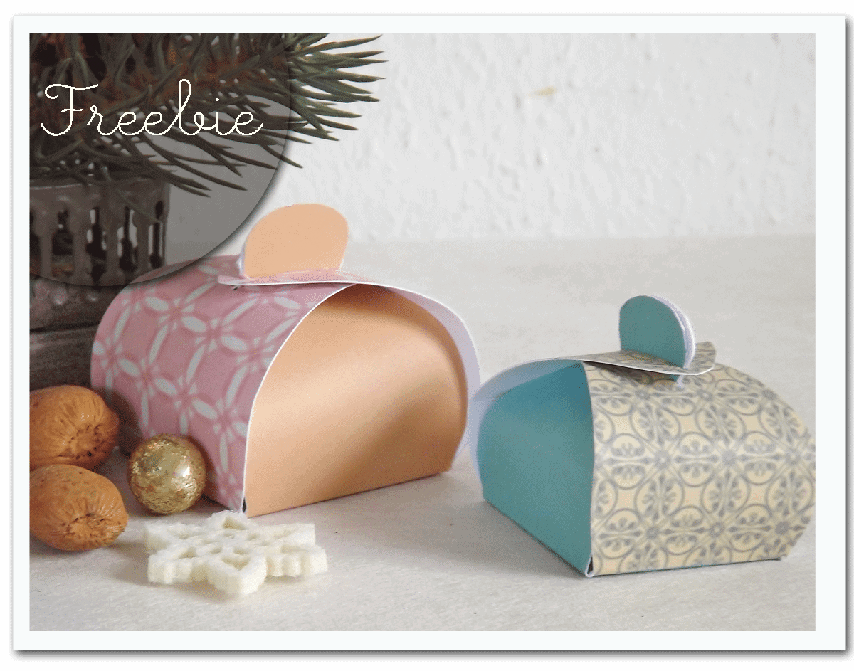 Pillow-Box Freebie & schnelle Verpackungsideen