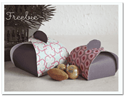 Pillow-Box Freebie & schnelle Verpackungsideen