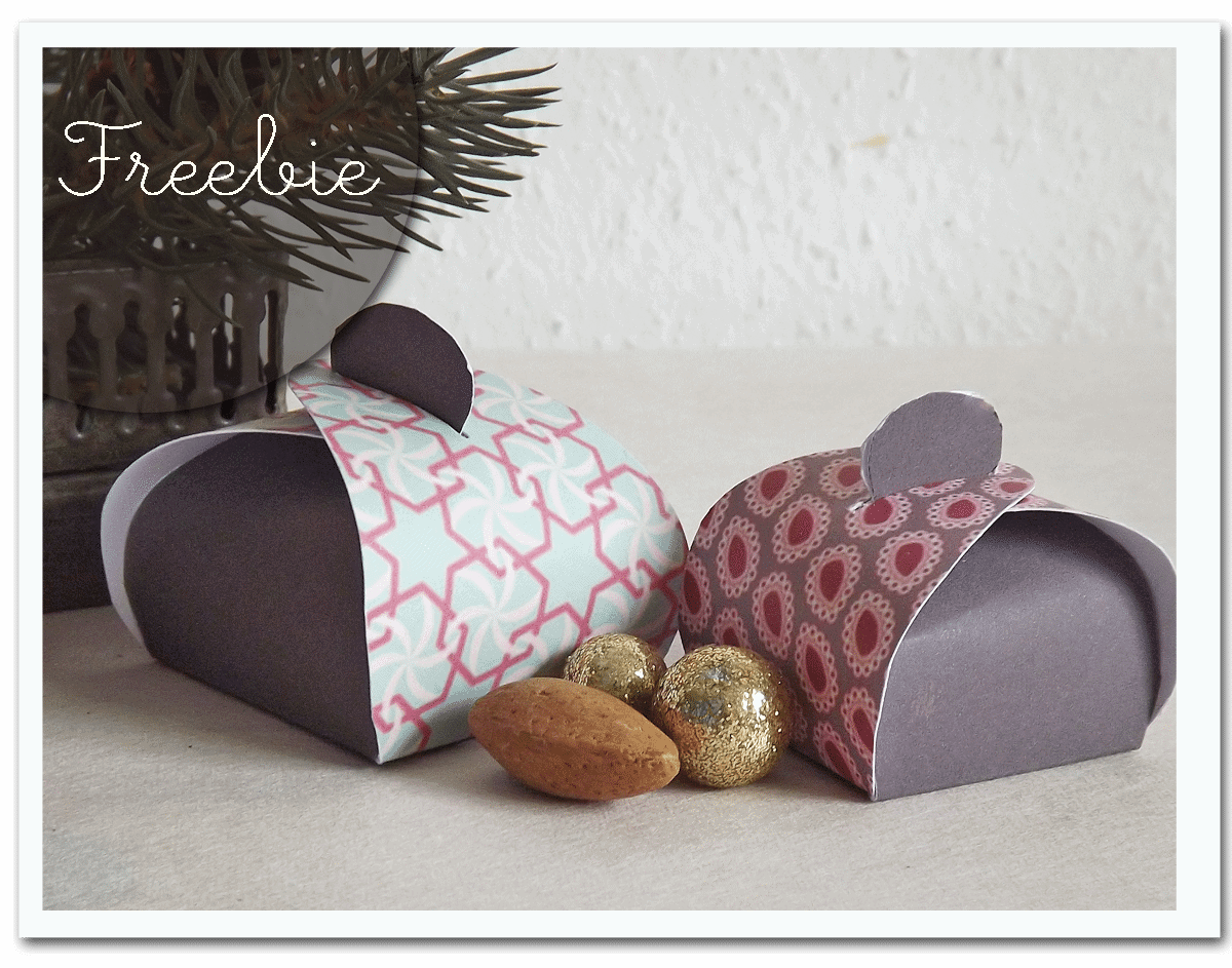 Pillow-Box Freebie & schnelle Verpackungsideen