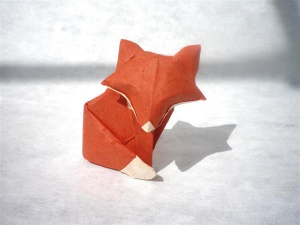 Origami Fuchs Handmade Kultur