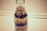 Geschenk in letzter Minute: Müsli in der Flasche