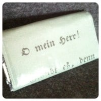 Portemonnaie Ein Goethegruss