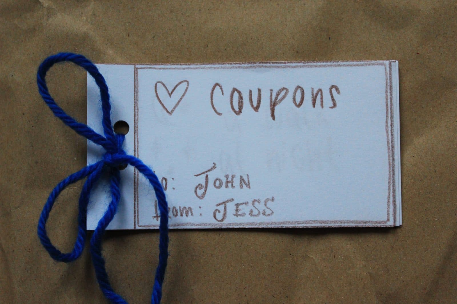 LAST MINUTE Weihnachts Geschenk Idee: Coupons zum kostenlosen Download