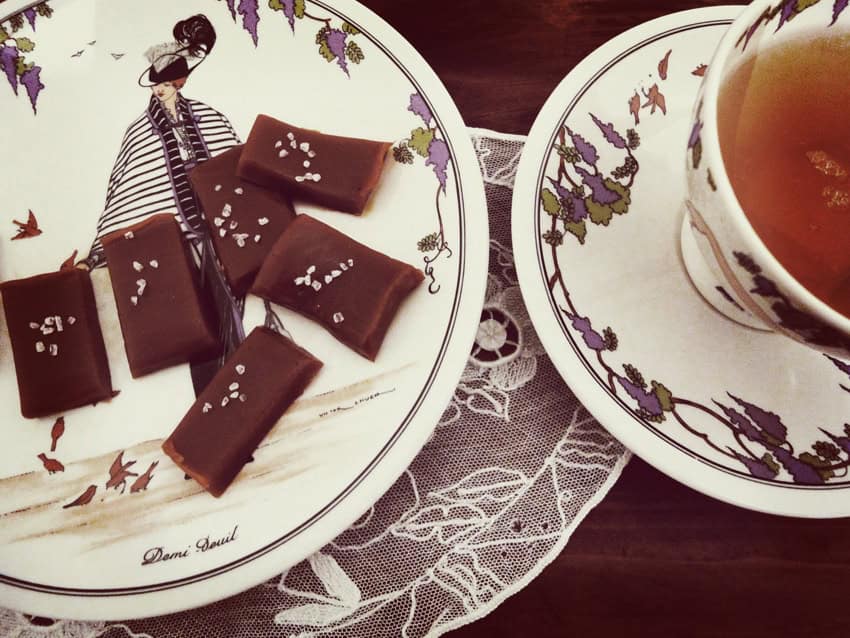 Süße Karamell-Toffees aus England