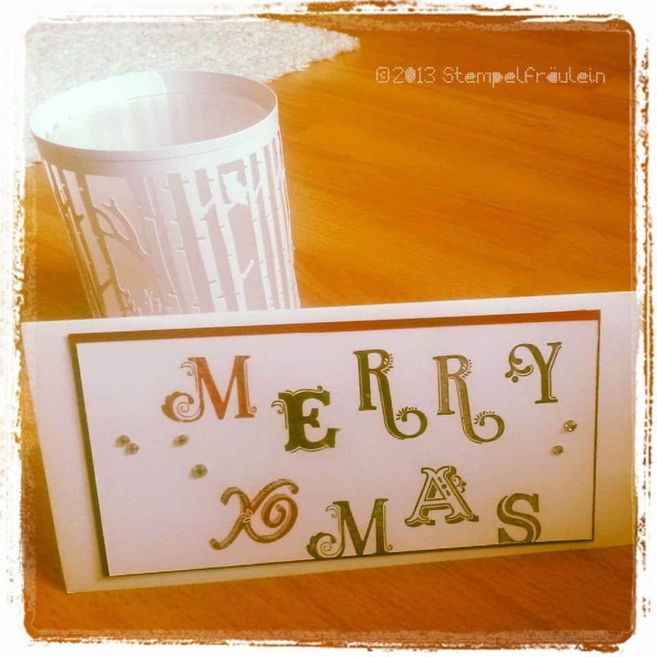 Xmas Countdown – Konzertkarten superfix+ schön verpackt :)