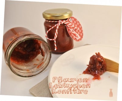 Pflaumen-Lebkuchen-Konfitüre