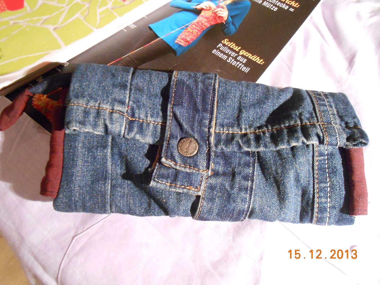 alte Kinderjeans wird zum Portemonnaie – mein Beitrag zum Gewinnspiel
