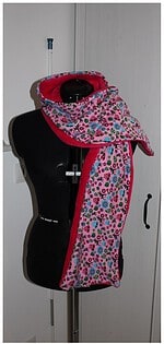 Einfacher Schal schnell selbst genäht