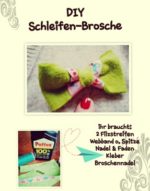 Easy Peasy Schleifenbrosche
