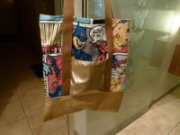 Shopper : Comic meets Lack + Leder