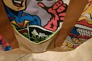 Shopper : Comic meets Lack + Leder