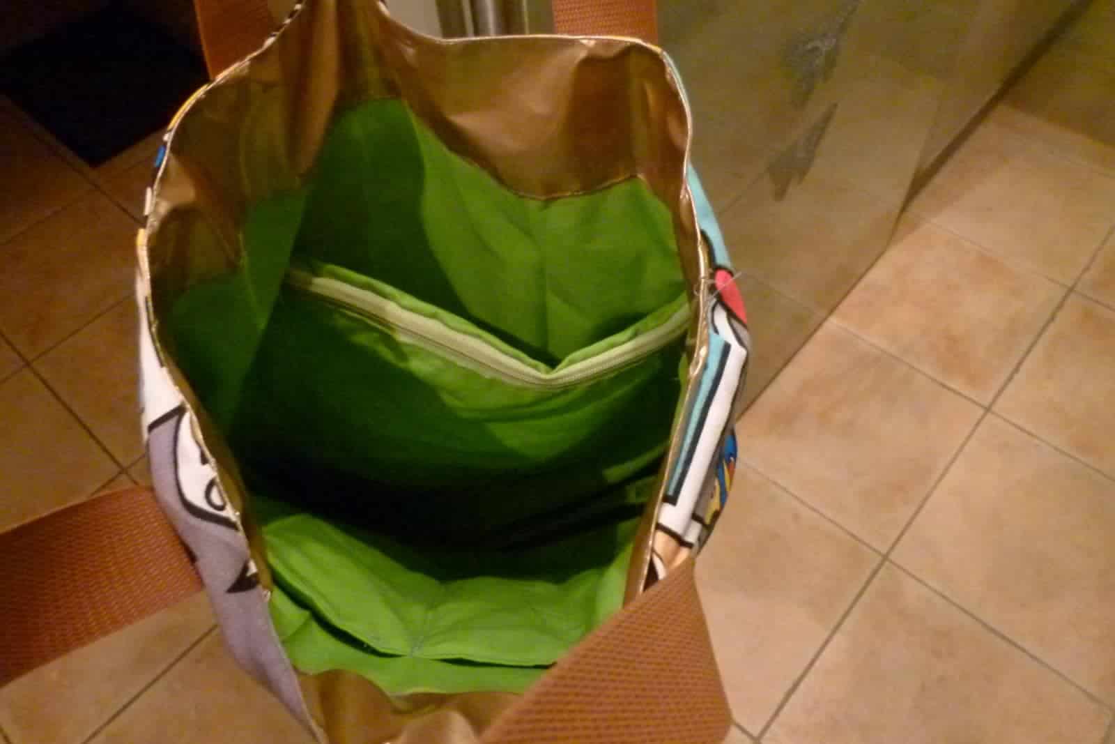 Shopper : Comic meets Lack + Leder
