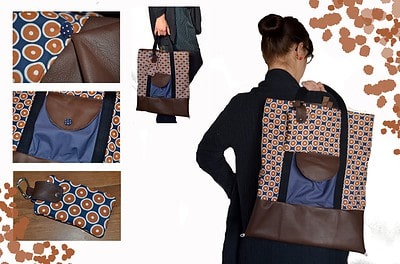 Shopper in retro-optik 