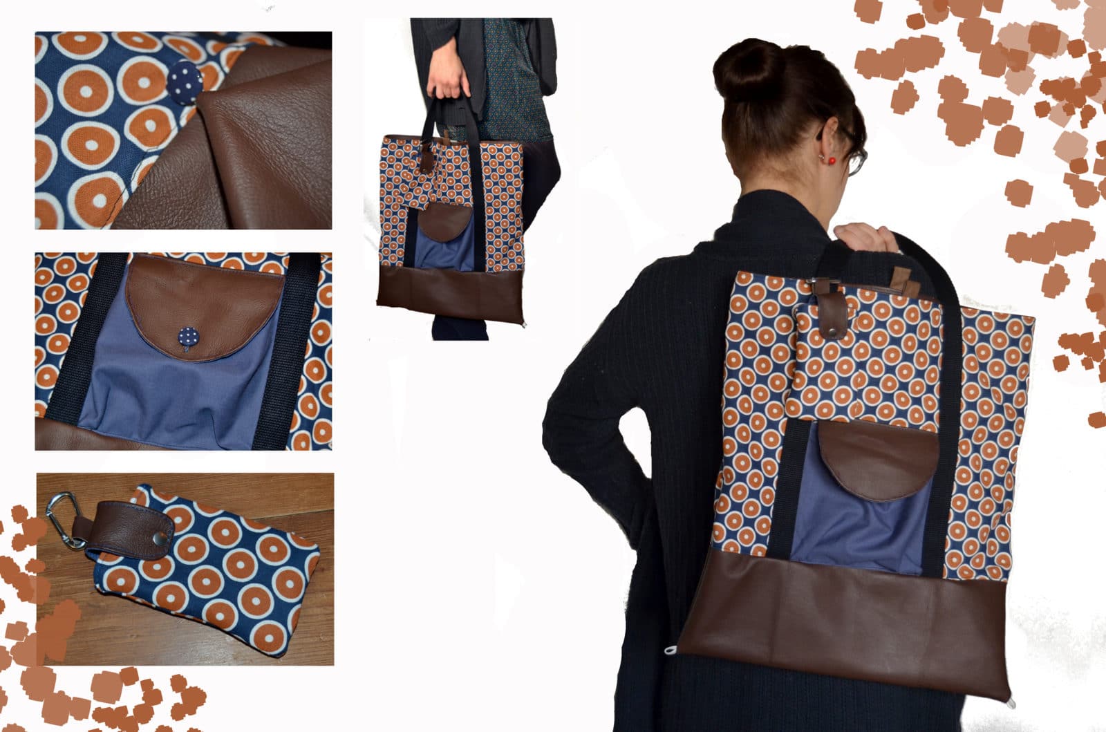 Shopper in retro-optik