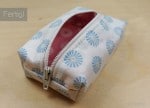 Tatüta (Taschentüchertasche) mit Reißverschluss