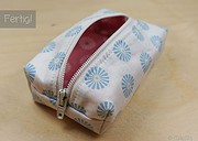 Tatüta (Taschentüchertasche) mit Reißverschluss
