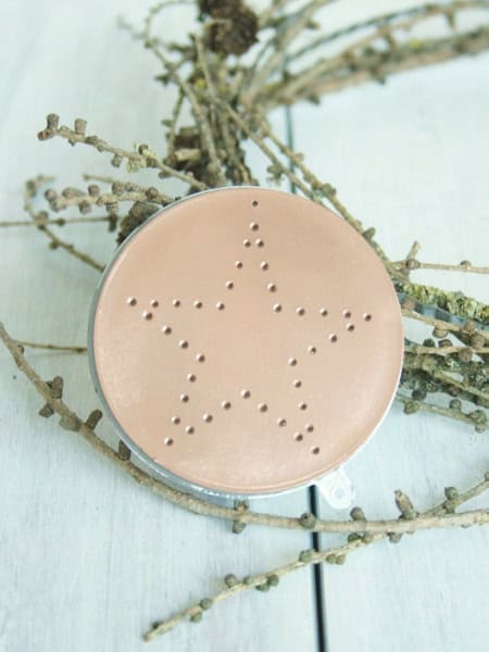 Weihnachtskugel mit DIY Sternen-Kit