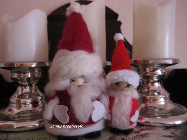 Familie Weihnachts- Mann