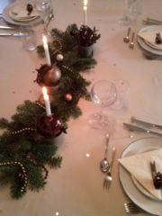 Weihnachtliche Tischdekoration III