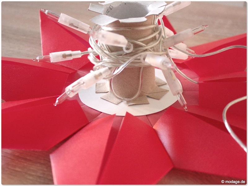 Strahlend leuchtende Faltsterne – DIY