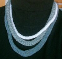 Lastminute- Weihanchtsgeschenk stricken: Kette!