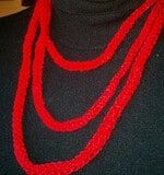 Lastminute- Weihanchtsgeschenk stricken: Kette!
