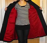 Elegante Johanna mit Webpelz