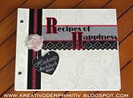 Rezeptbuch der Gäste zur Hochzeit