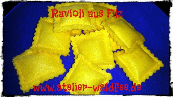 Ravioli aus Filz