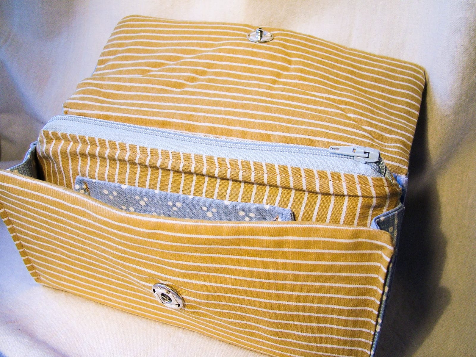 Portemonnaie aus Recycling-Stoff