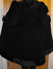 Elegante Johanna mit Webpelz