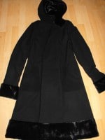 Elegante Johanna mit Webpelz