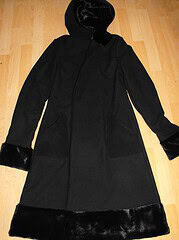 Elegante Johanna mit Webpelz