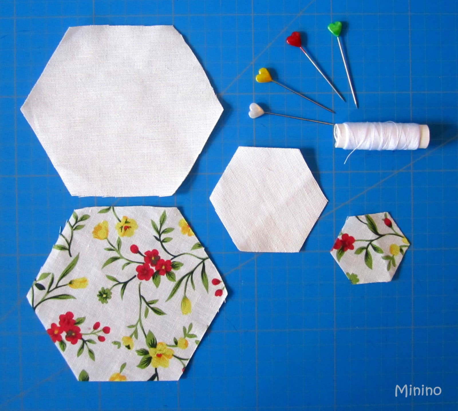 Untersetzer Hexagon