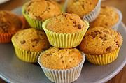 Schokonussbananen- muffins