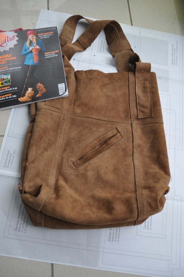 Tasche aus alter Jacke Nr.2