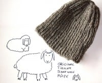 Schafwollmütze aus original Tiroler Schafwolle