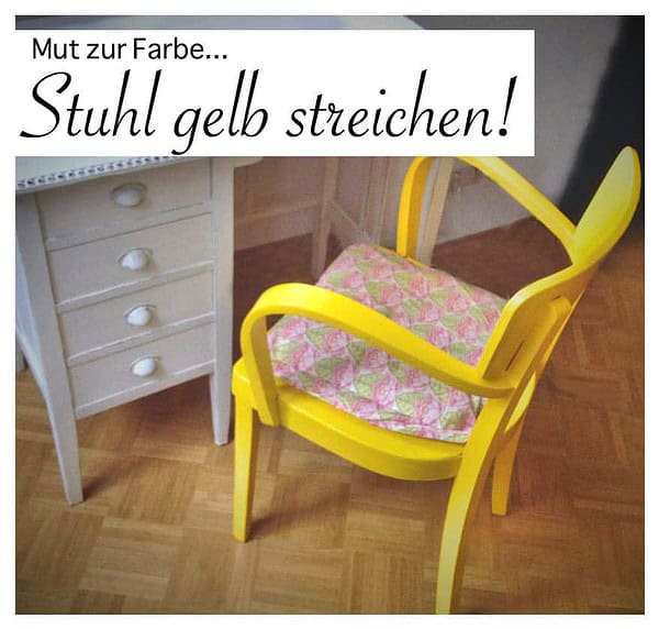 Inspiration: Mut zur Farbe gelb #DIY