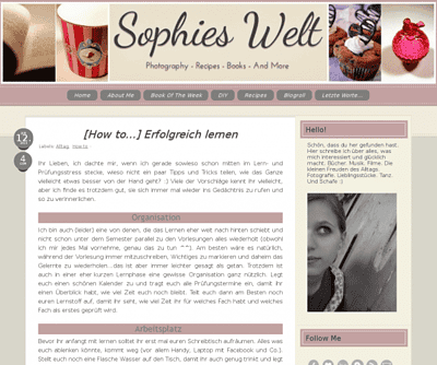 Das ist Sophies Welt