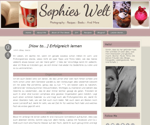 Das ist Sophies Welt
