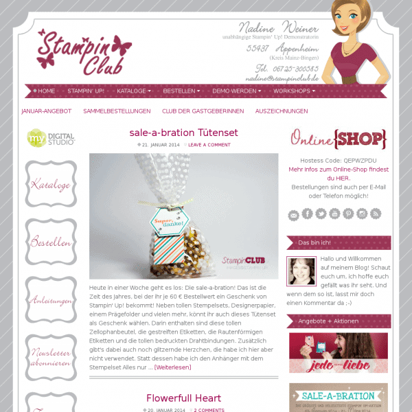 StampinClub – Stampin‘ Up! von mir für dich