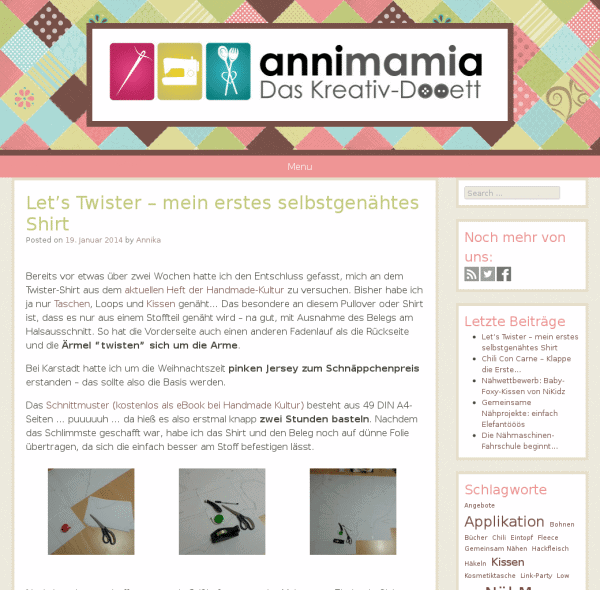 annimamia.de – Das Kreativ-Dooett