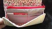 Rosa Blumentraum Portmonee