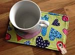 Mein erstes Mug Rug selbstgenäht