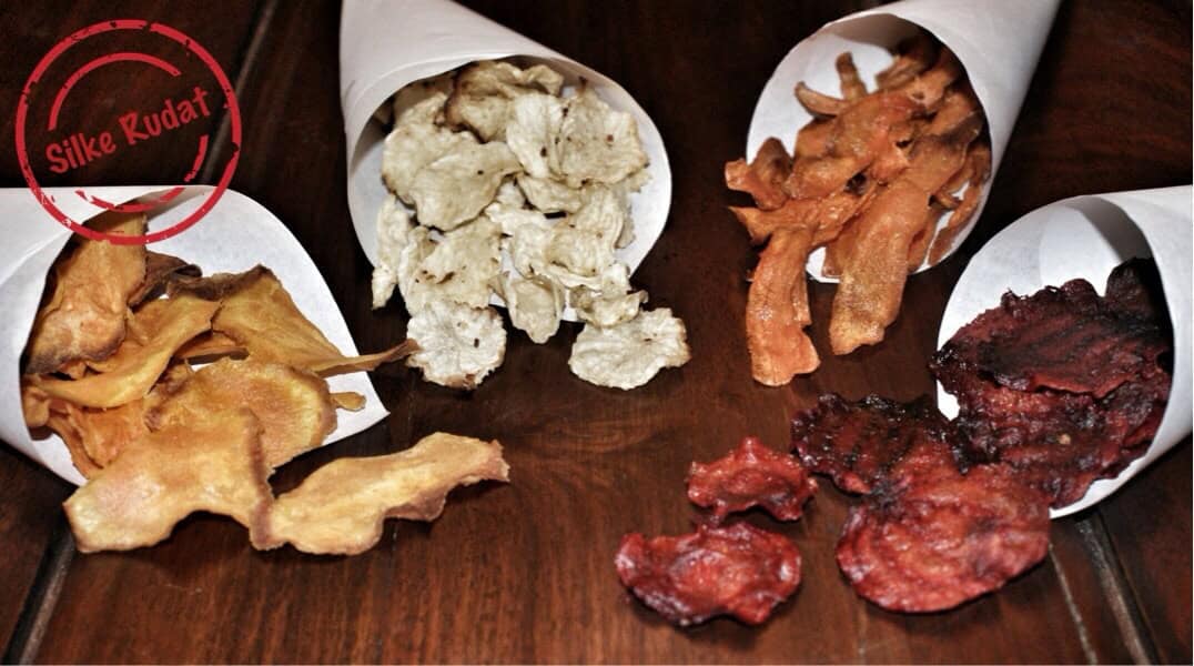 Selbstgemachte Gemüsechips