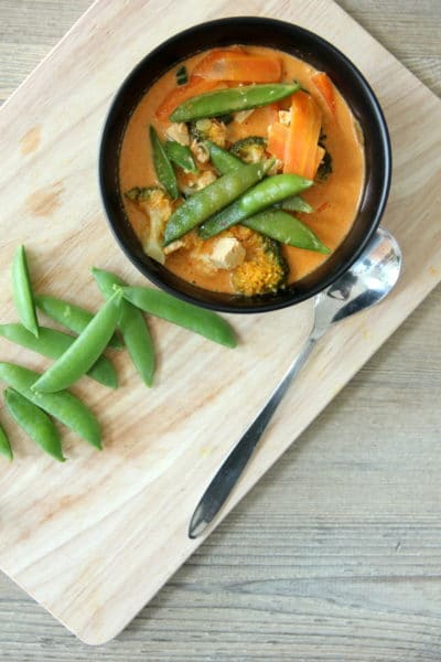 (Anti-Erkältungs) Vegetarische Curry Kokos Suppe